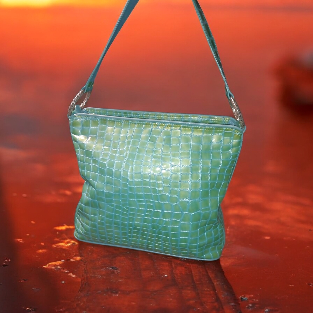 Brighton Cher New To The Collection Crocodile-Embossed Shoulder Bag